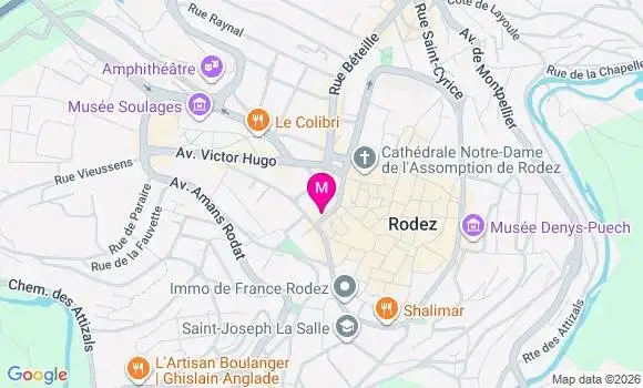 Localisation Mtre Cathala Manon
