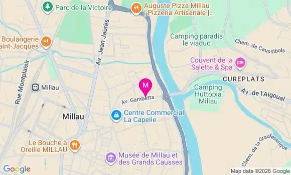 Localisation Mtre Creyssels Lucie