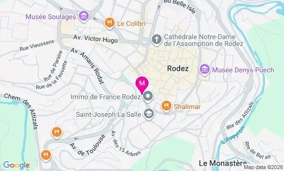 Localisation Mtre Faure Maé