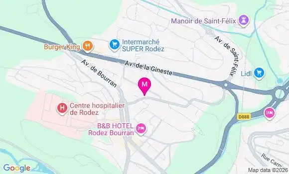 Localisation Mtre Gay Sébastien