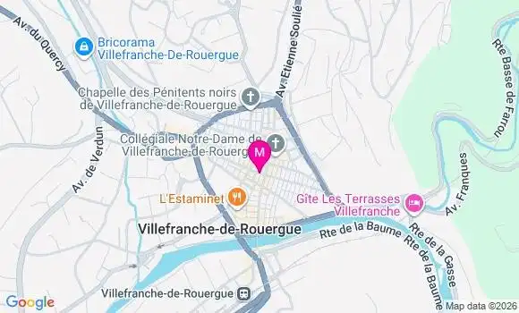 Localisation Mtre Golfier Laury