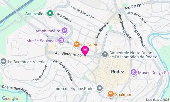 Localisation Mtre Salles Marie Madeleine