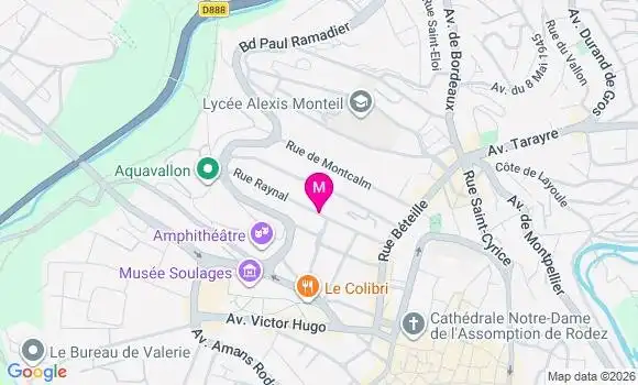 Localisation Mtre Saules Emilie