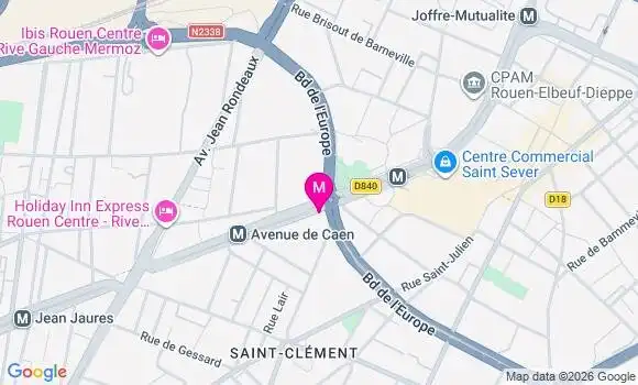 Localisation Mtre Duflo Charles