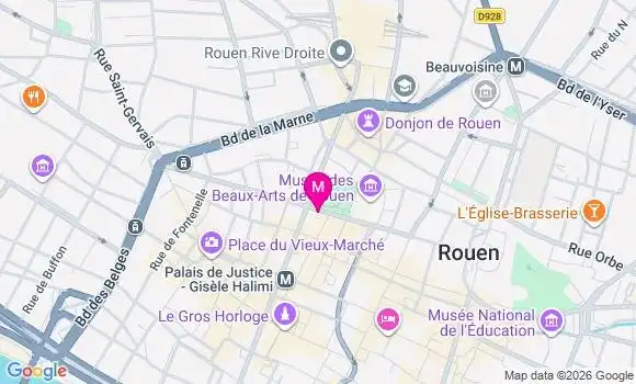 Localisation Mtre Dumont Emilie