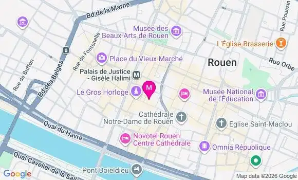 Localisation Mtre Duval Justine