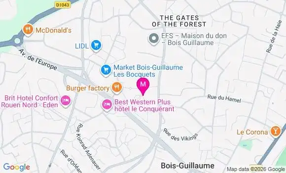 Localisation Mtre Guillaume Martine