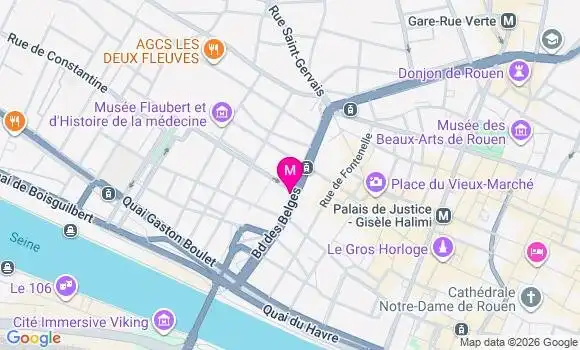 Localisation Mtre Lacaille Fabien