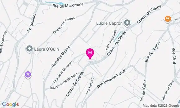 Localisation Mtre Levasseur Amynthe