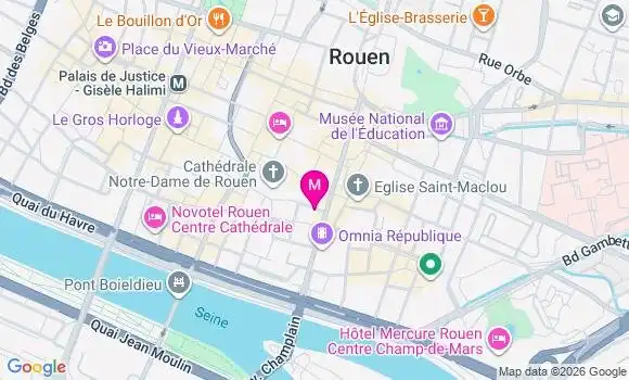Localisation Mtre Mosni Alice