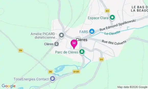 Localisation Mtre Quéré Laëtitia