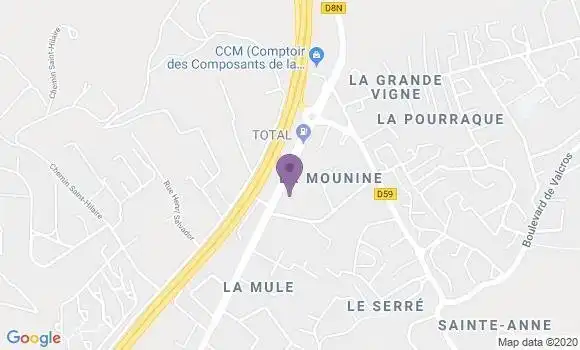 Localisation Mtre Giraudo Véronique