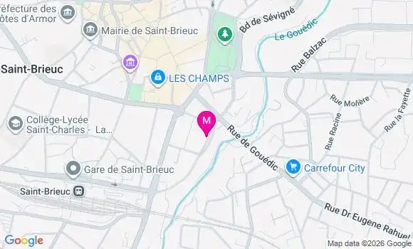 Localisation Mtre Bellier Sophie