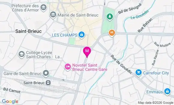 Localisation Mtre Charpentier Killian