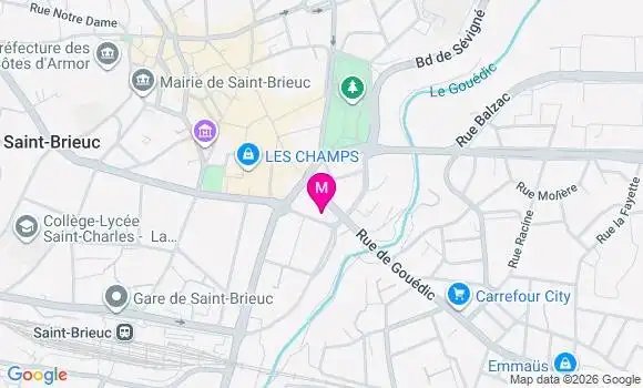 Localisation Mtre Cherel Théa