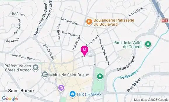 Localisation Mtre Dangeon Sandrine