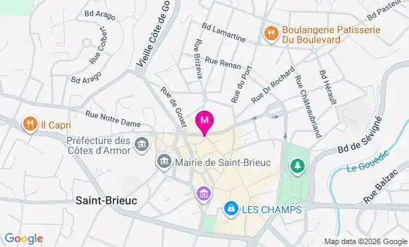Localisation Mtre Gavard Quentin