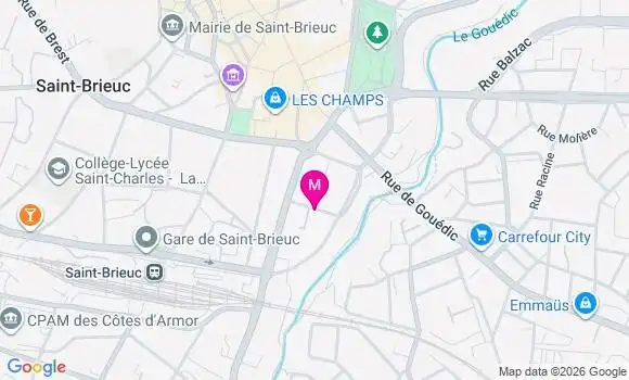 Localisation Mtre Gueneuc Katell