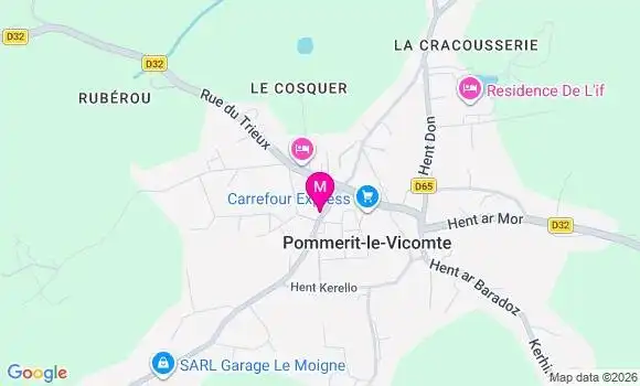 Localisation Mtre Leroy Charline