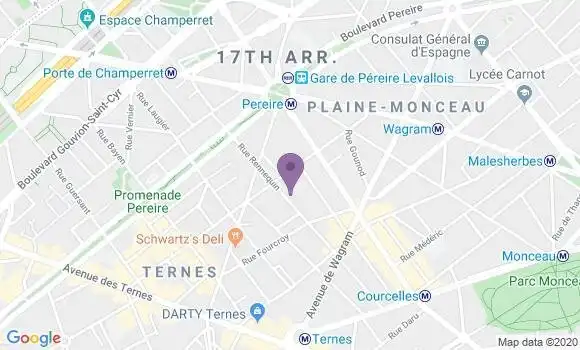 Localisation Mtre Chauvin Patrick