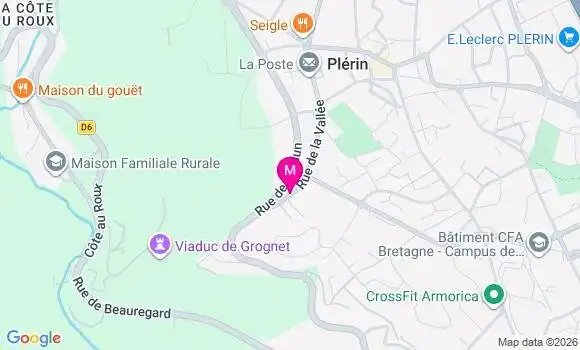 Localisation Mtre Vincot Jean Yves