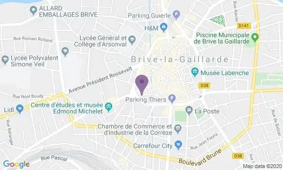 Localisation Mtre Vignal Jacques