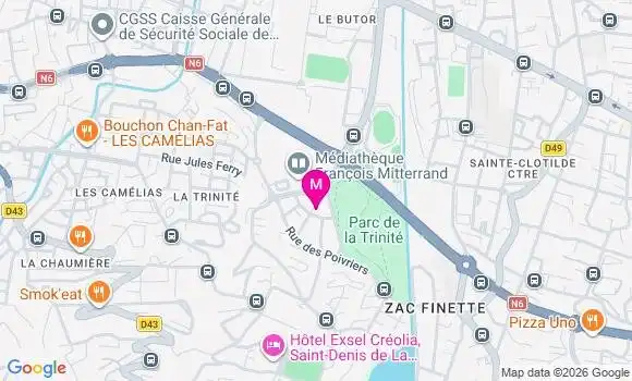 Localisation Mtre Creissen Philippe