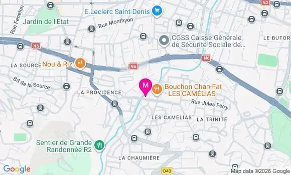 Localisation Mtre Hoarau Jacques