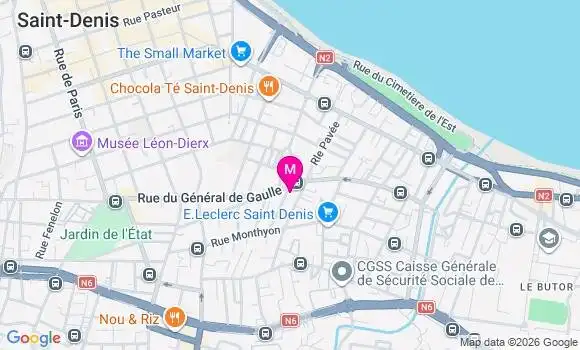 Localisation Mtre Nogues Françoise