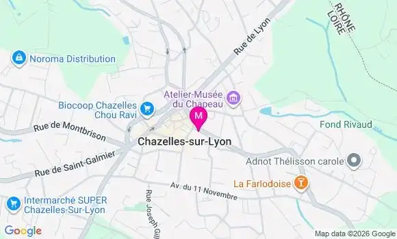 Localisation Mtre Berthet Claire