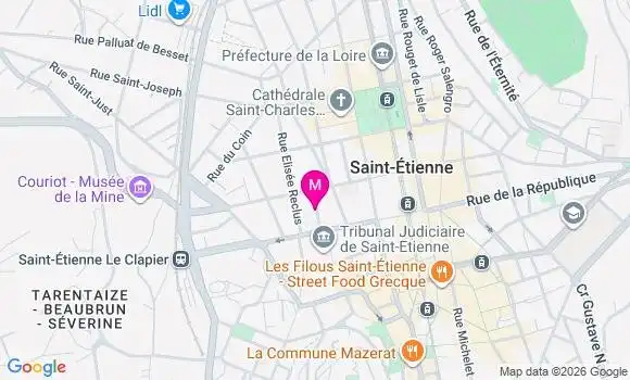 Localisation Mtre Chabrier Hélène