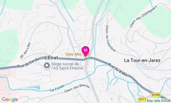 Localisation Mtre Chargelegue Paul