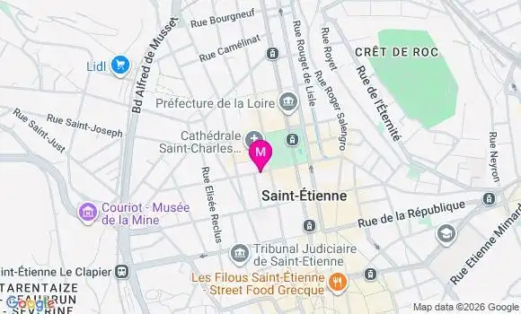 Localisation Mtre Ferron Julie