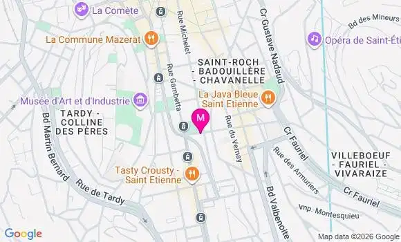 Localisation Mtre Gandin Magali