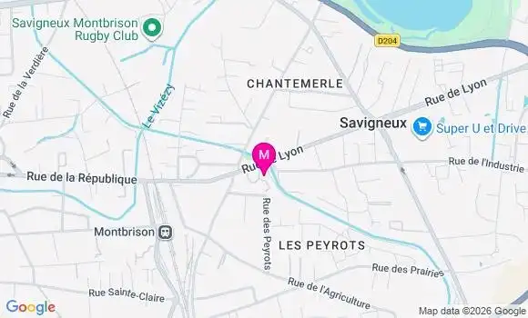 Localisation Mtre Genebrier Laure