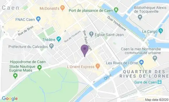 Localisation Mtre Baugas Pierre