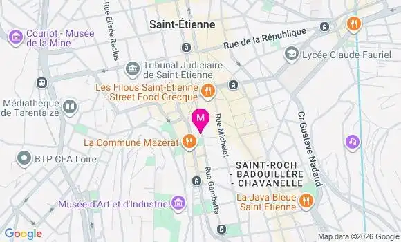 Localisation Mtre Poinson Valentine