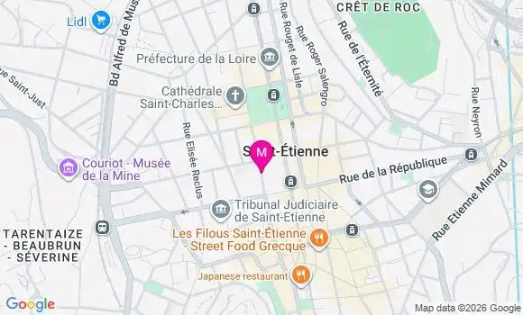 Localisation Mtre Poncet François Régis