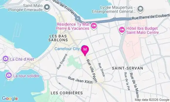 Localisation Mtre Dubois Sterling Sylvia