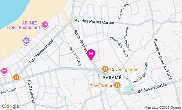 Localisation Mtre Houdusse Adeline