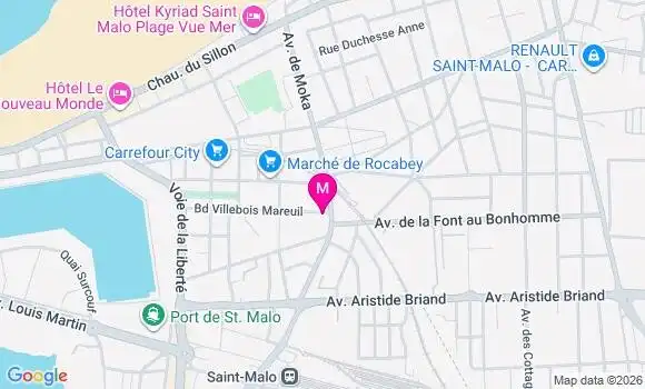 Localisation Mtre Jammes Veaux Marie Aude