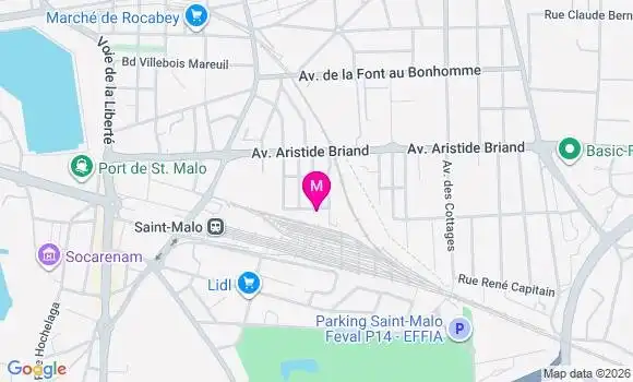 Localisation Mtre De La Hamelinaye Marie