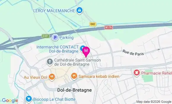 Localisation Mtre Morel Sebastien