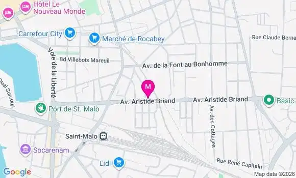Localisation Mtre Terrien Pierre Malo