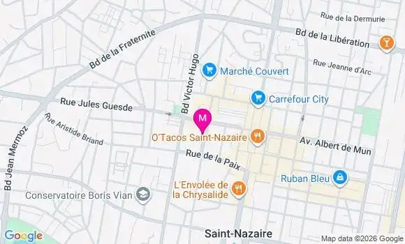 Localisation Mtre Allali Camille