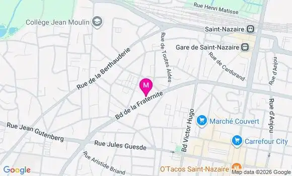 Localisation Mtre Bourdon Fabien