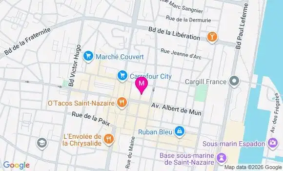 Localisation Mtre Cosme Marie
