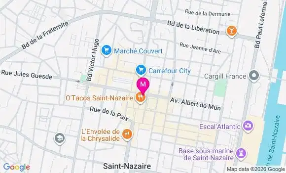 Localisation Mtre Evette Anne Sophie