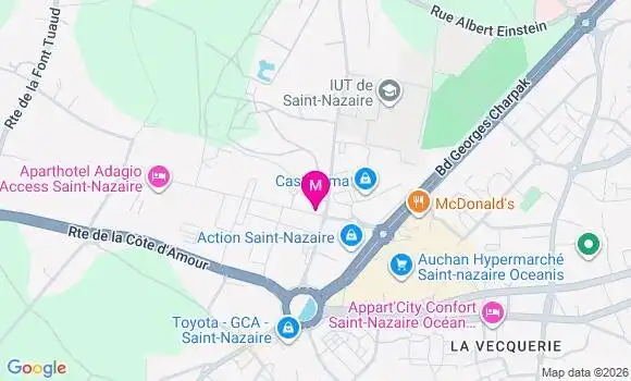 Localisation Mtre Mathon Caroline