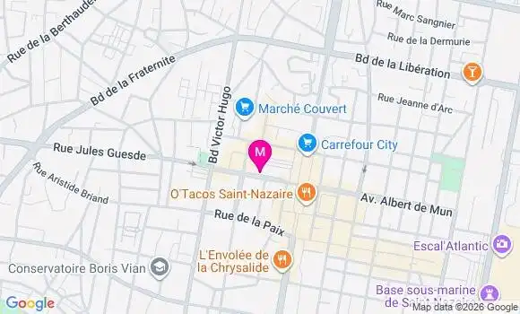Localisation Mtre Mazy Charlotte